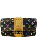 LOUIS VUITTON Black Monogram Multicolore Courtney Clutch Bag