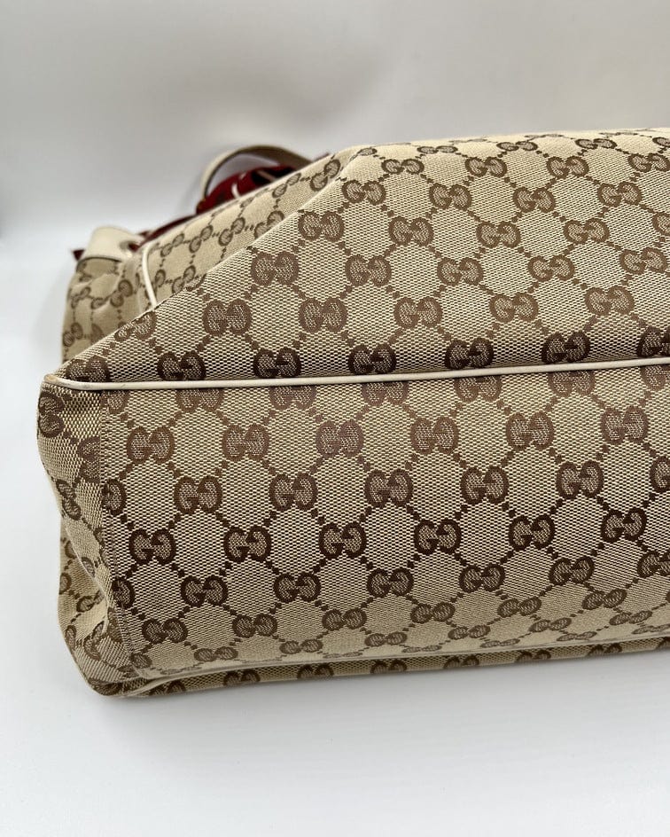 Gucci Positano Tote Bag with Scarf