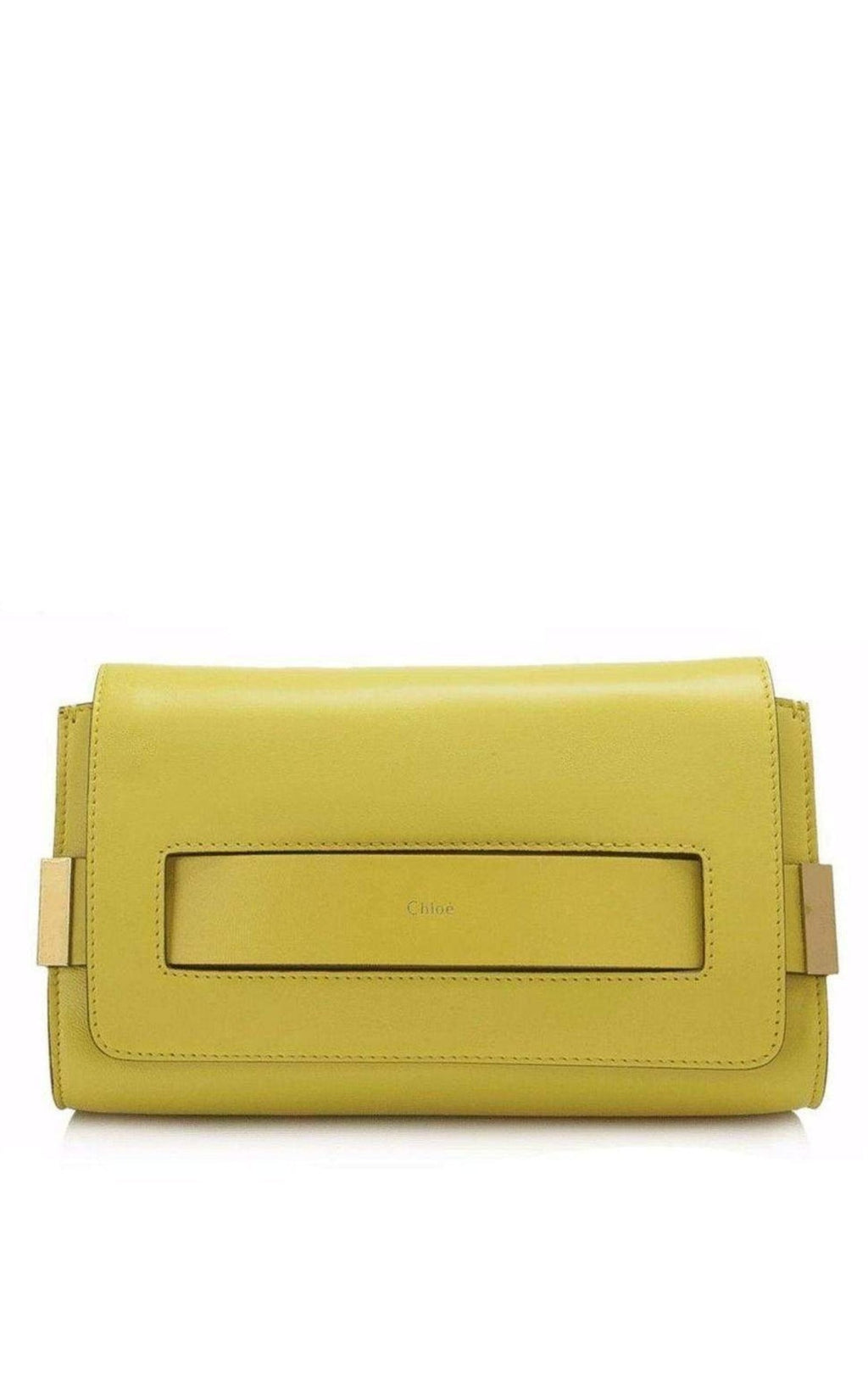 Elle Leather Clutch