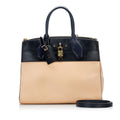 Louis Vuitton City Steamer MM Beige Calfskin