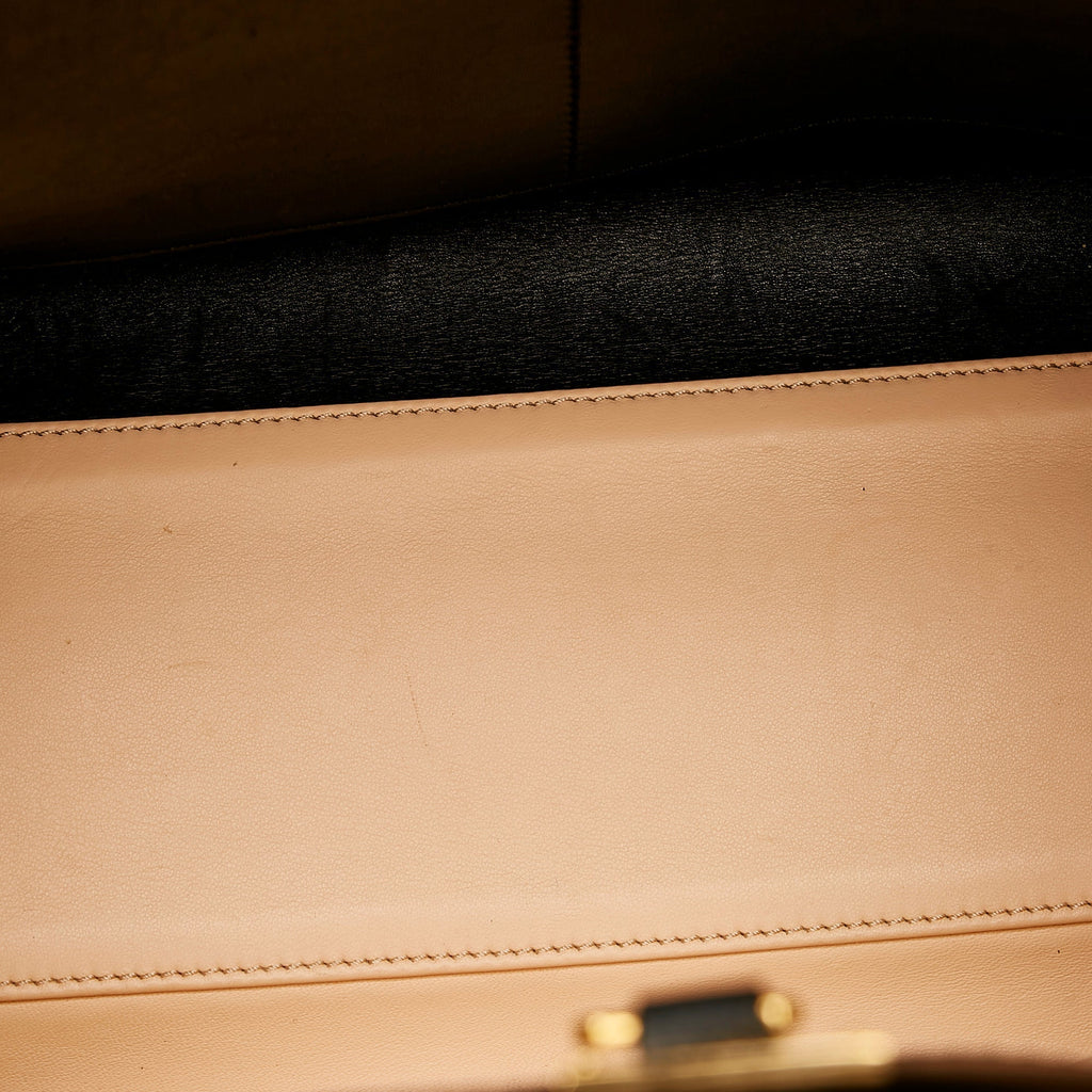 Louis Vuitton City Steamer MM Beige Calfskin