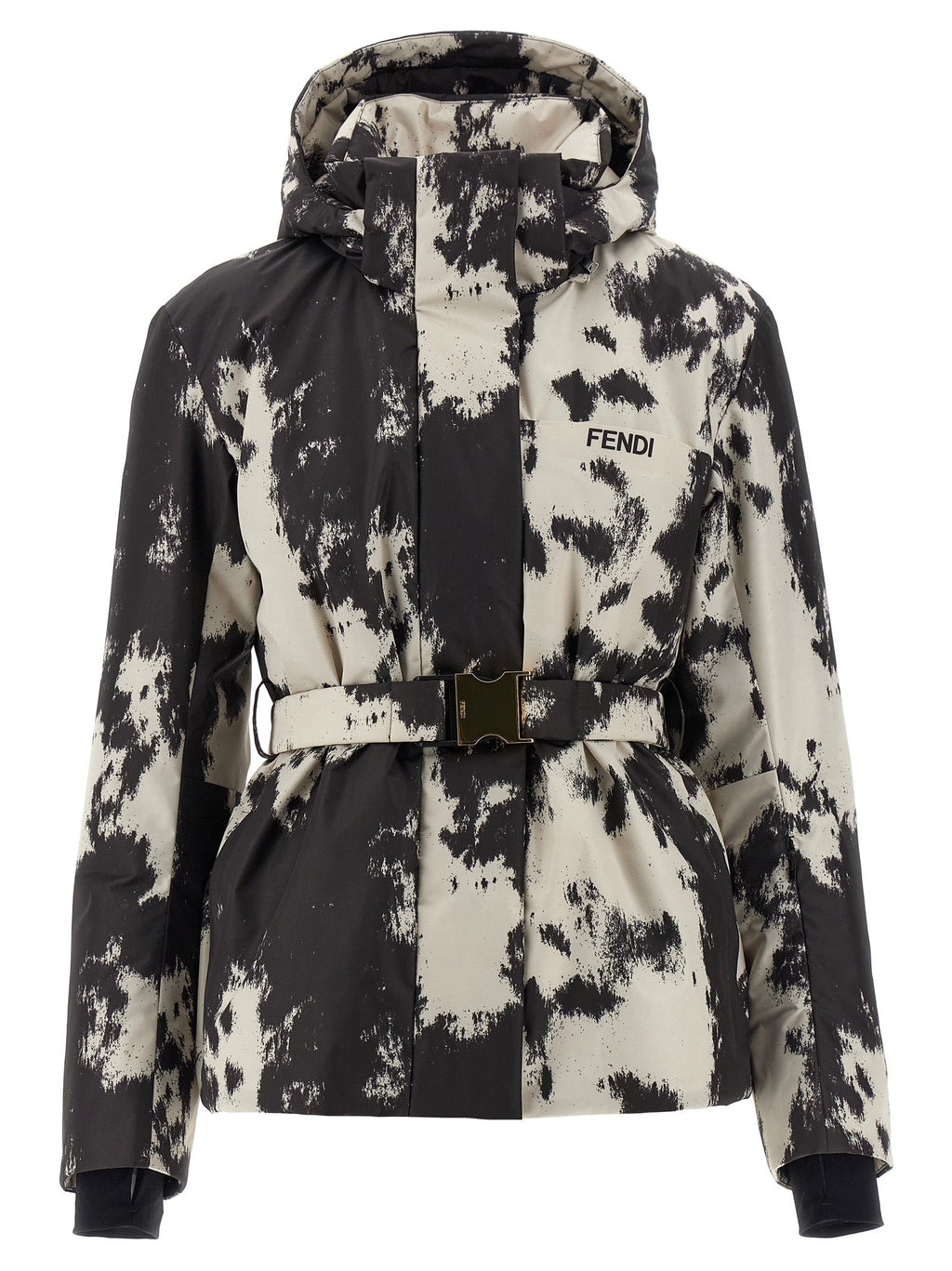 Fendi Women's Frosted Fauna Ski Jacket