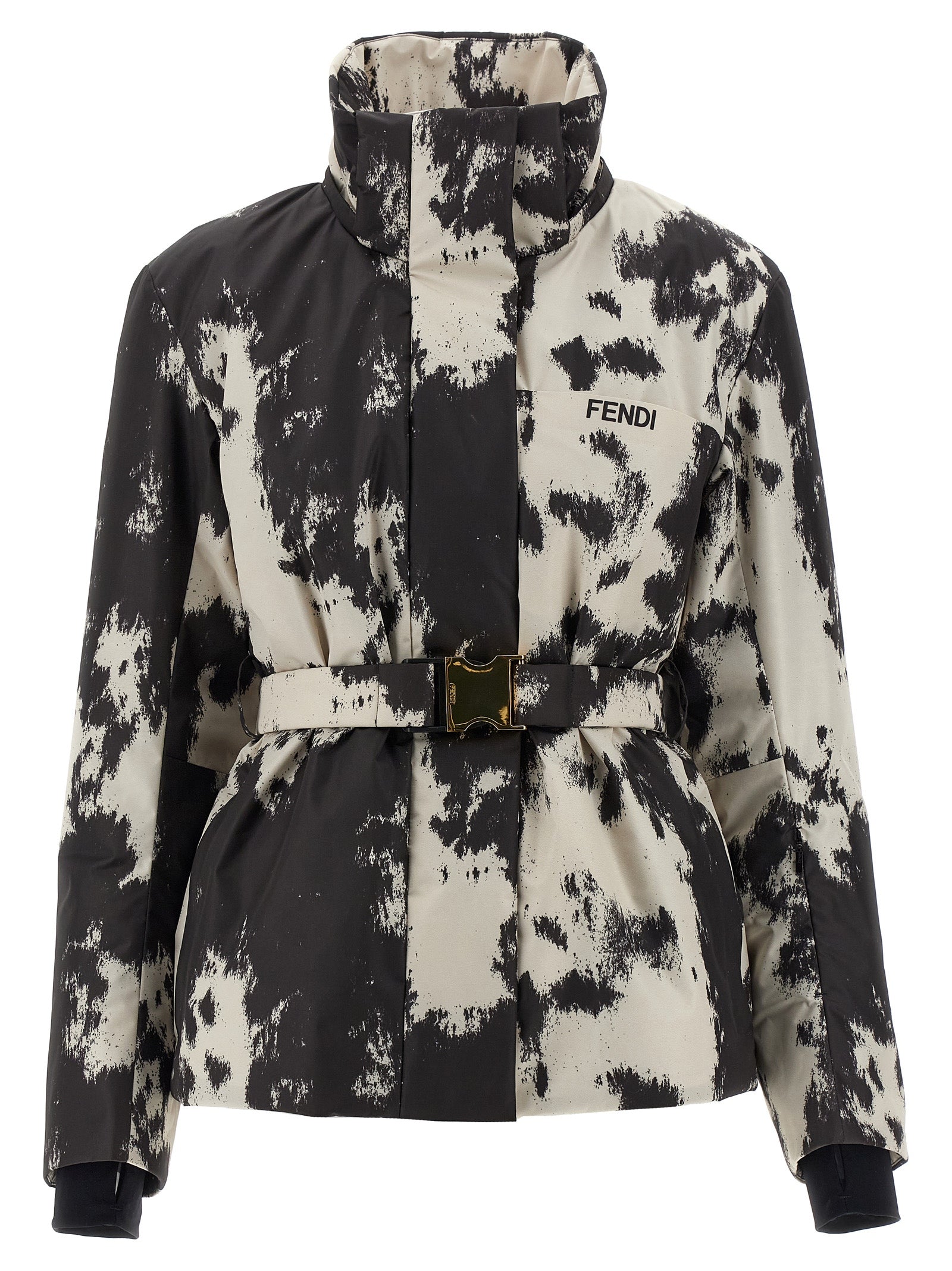 Fendi Women's Frosted Fauna Ski Jacket