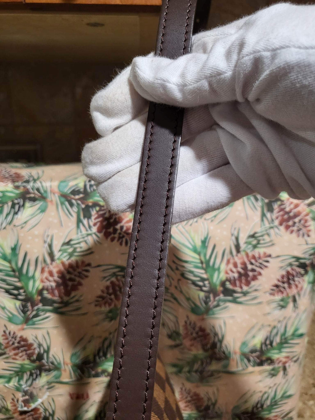 Musette Salsa PM Damier Ebene Shoulder Bag