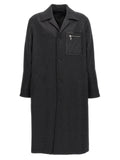 Fendi Men's Single-Breasted Cashmere Coat