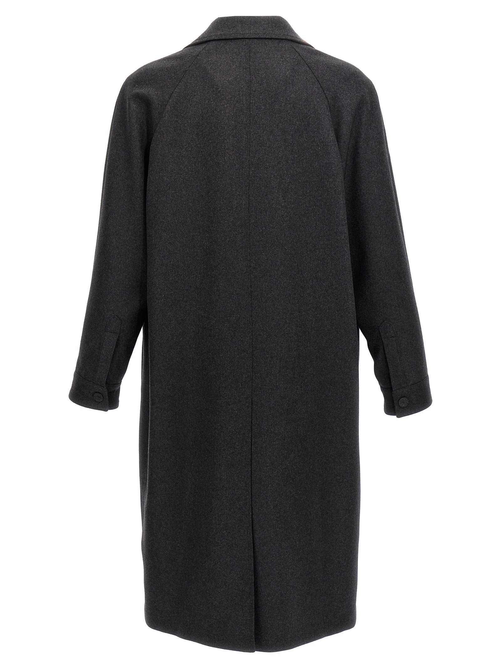 Fendi Men's Single-Breasted Cashmere Coat
