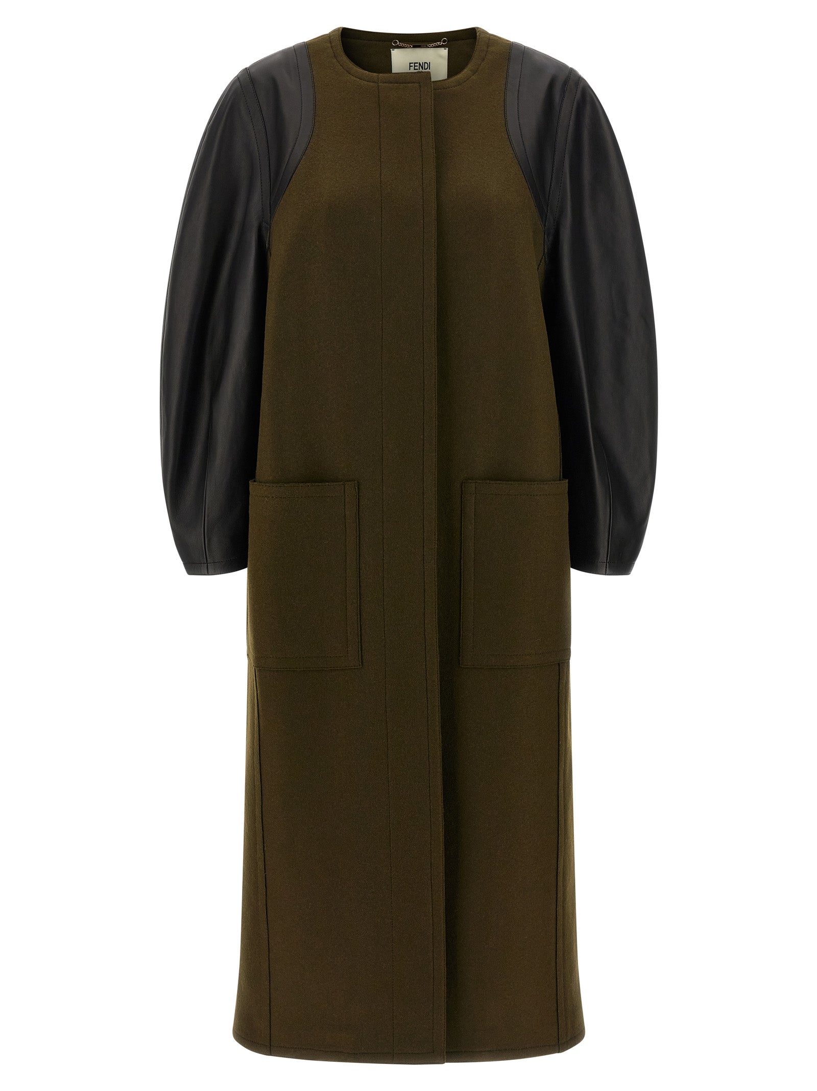 Fendi Women's Wool Felt Coat