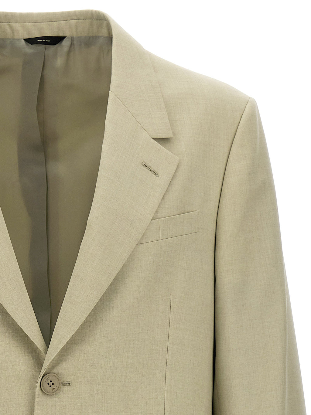 Fendi Men's Single-Breasted Wool Blazer