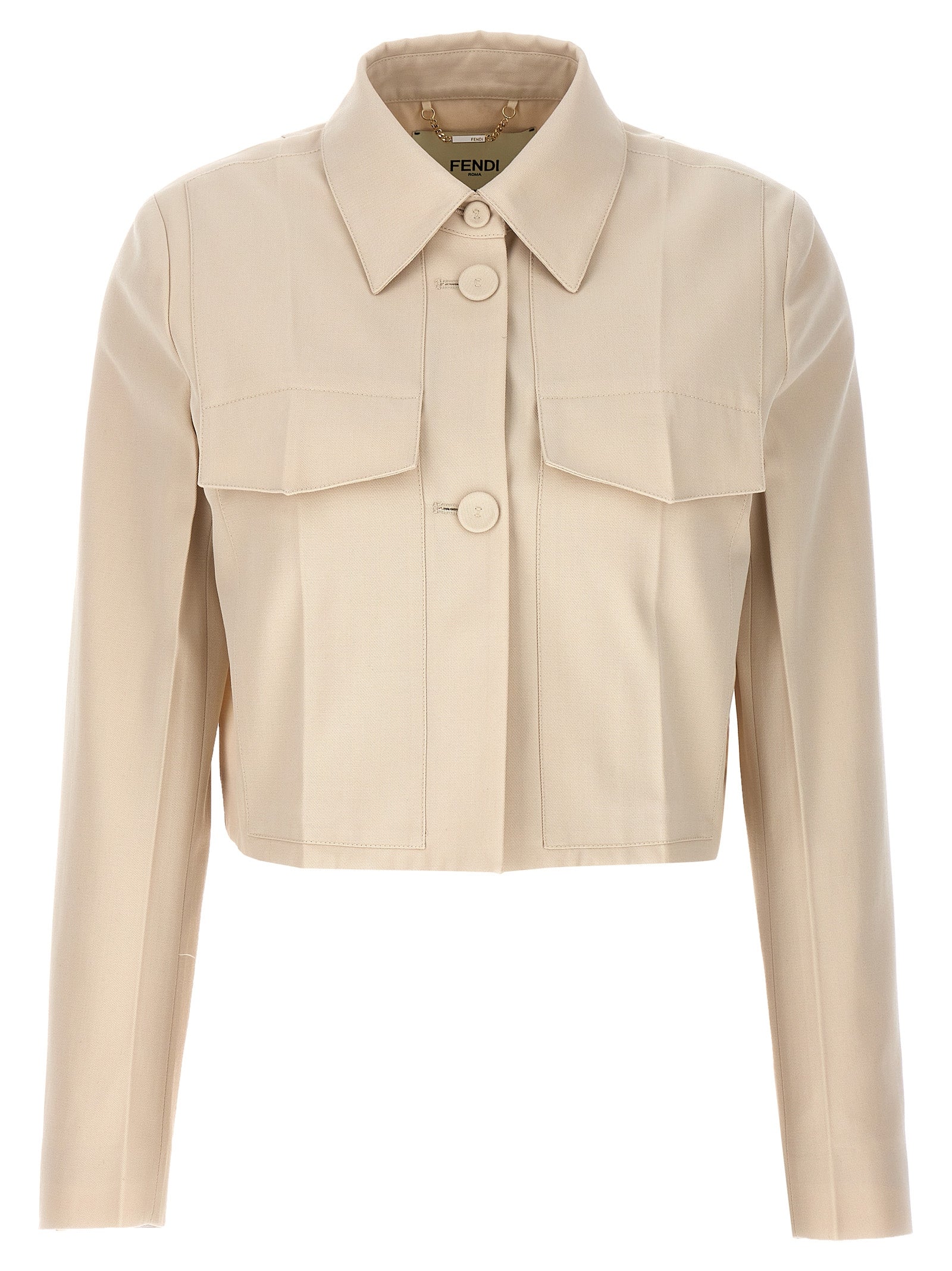 Fendi Women's Tailored Crop Jacket