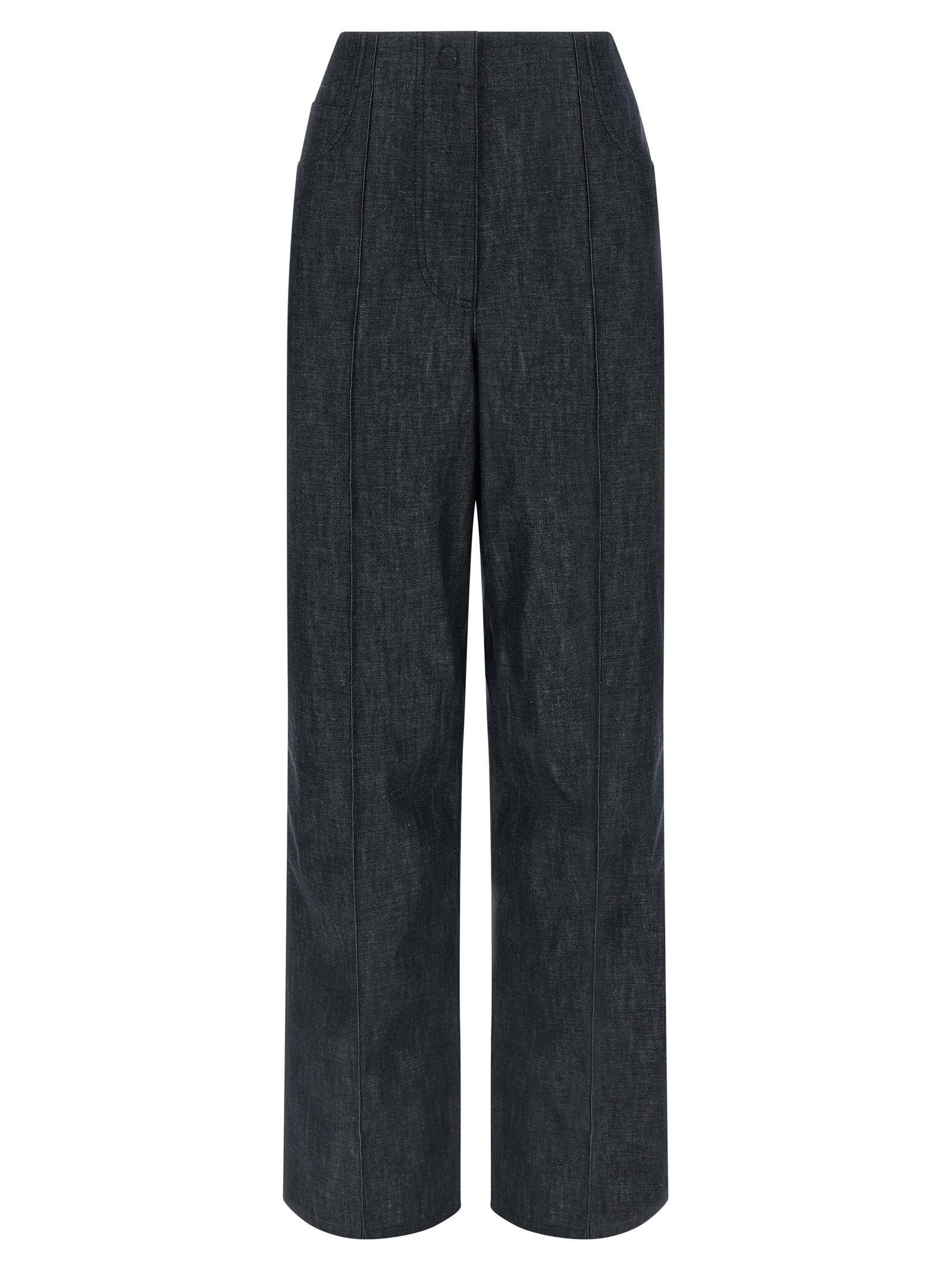 Fendi Women's Roma Patch Jeans