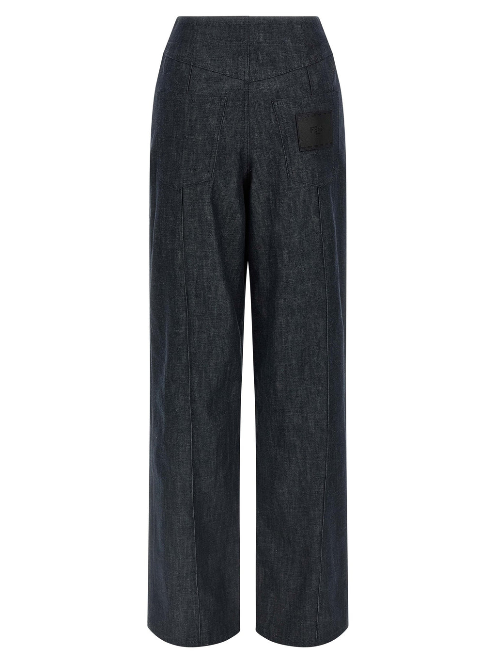 Fendi Women's Roma Patch Jeans