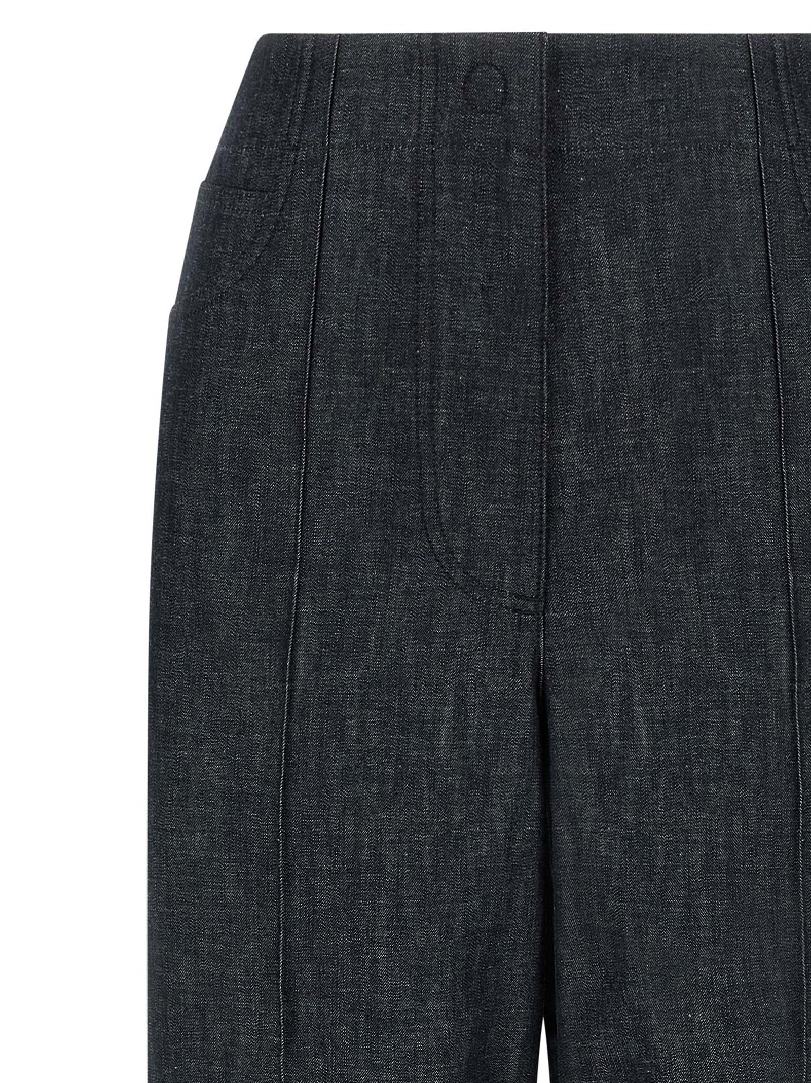 Fendi Women's Roma Patch Jeans
