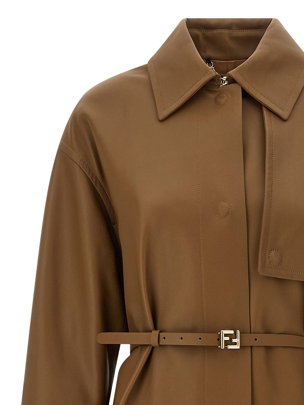 Fendi Women's Nappa Trench Coat