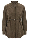 Fendi Women's Suede Shirt