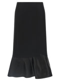 Fendi Women's Grain De Poudre Skirt