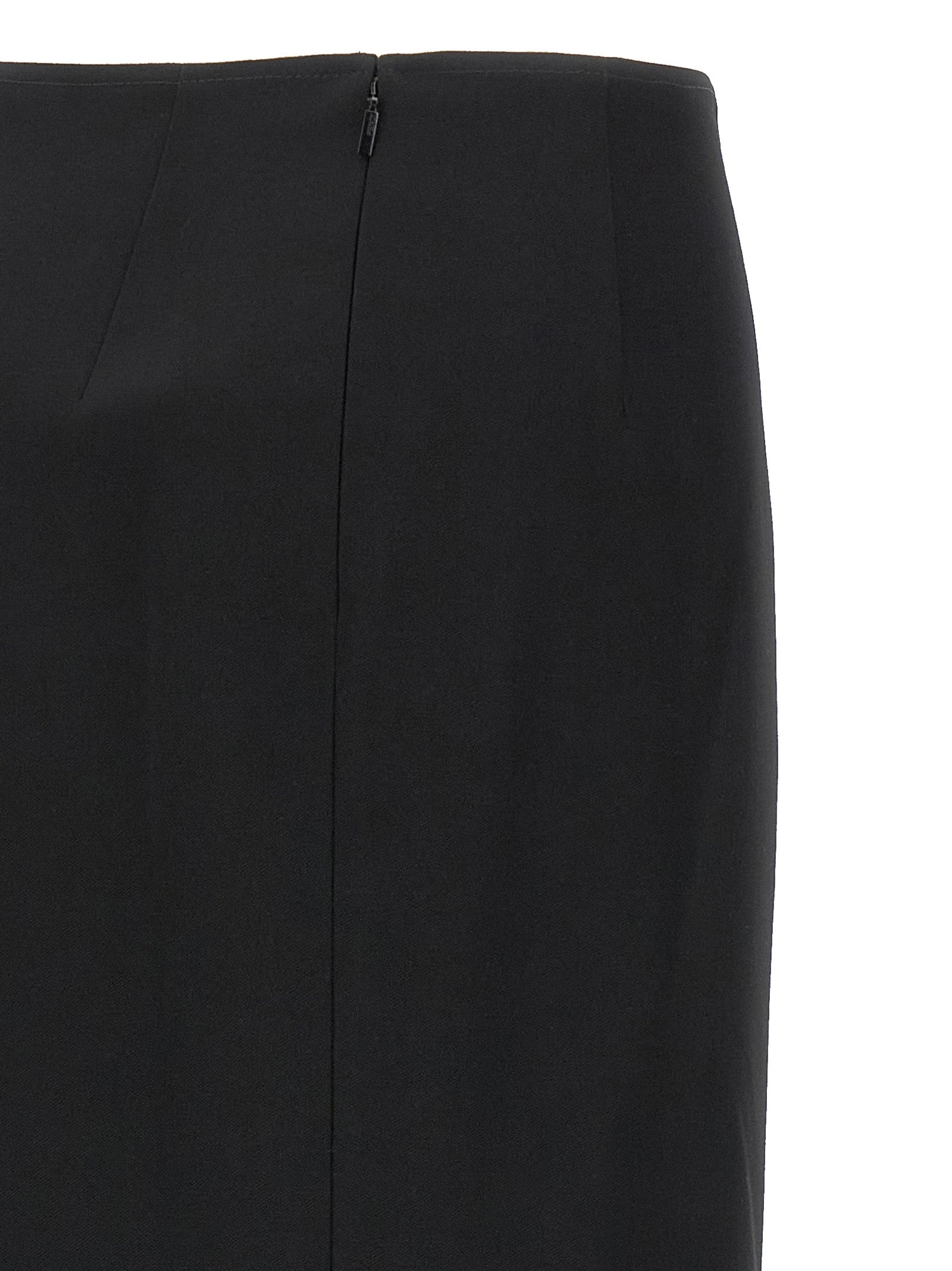 Fendi Women's Grain De Poudre Skirt