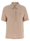 Fendi Women's Silk Polo Shirt