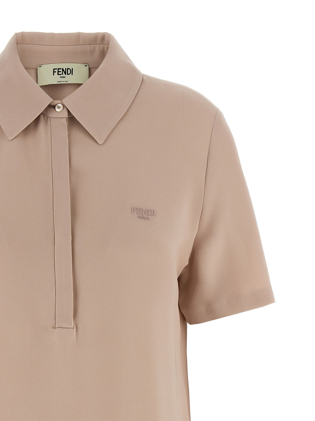 Fendi Women's Silk Polo Shirt