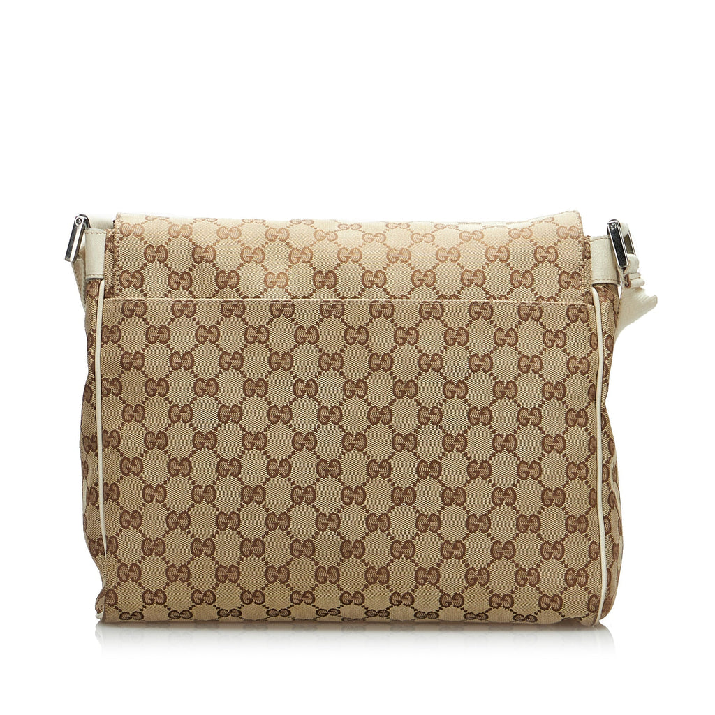 Gucci Crossbody Bag Brown Gucci Canvas