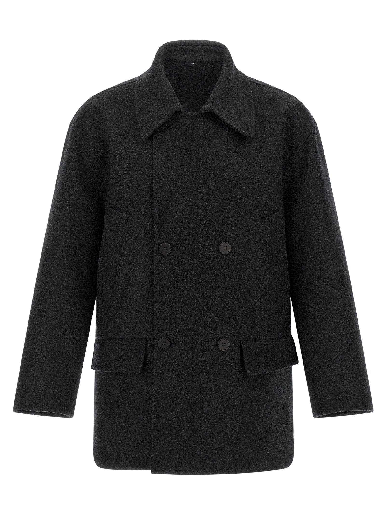 Fendi Men's Felt Wool Coat