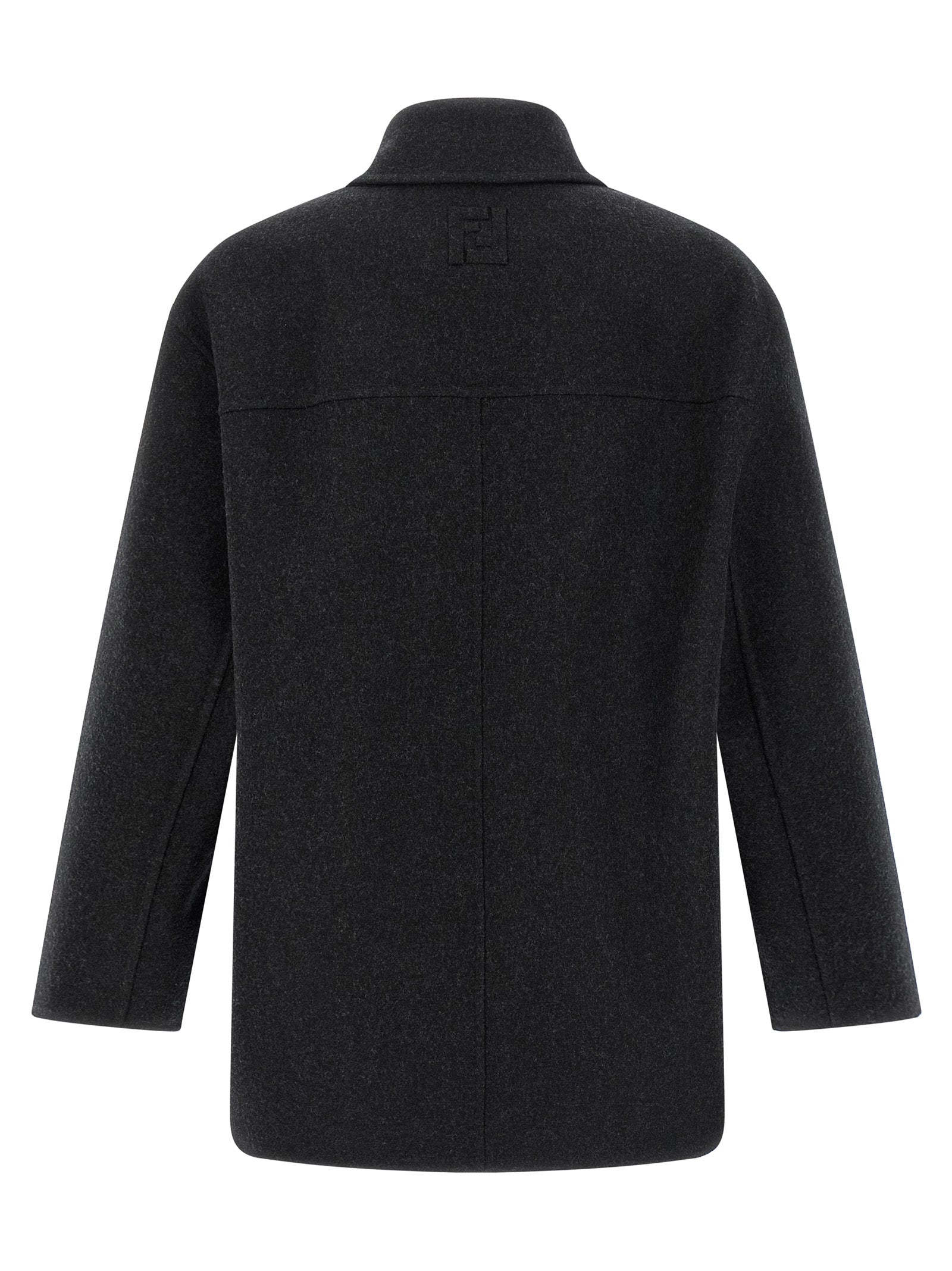 Fendi Men's Felt Wool Coat