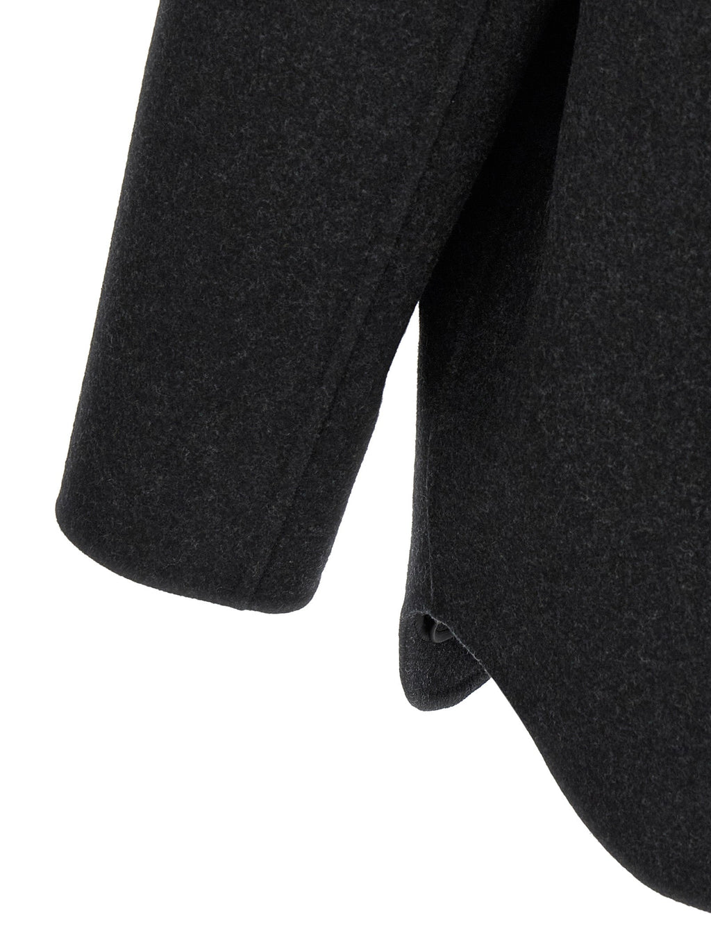 Fendi Men's Felt Wool Coat
