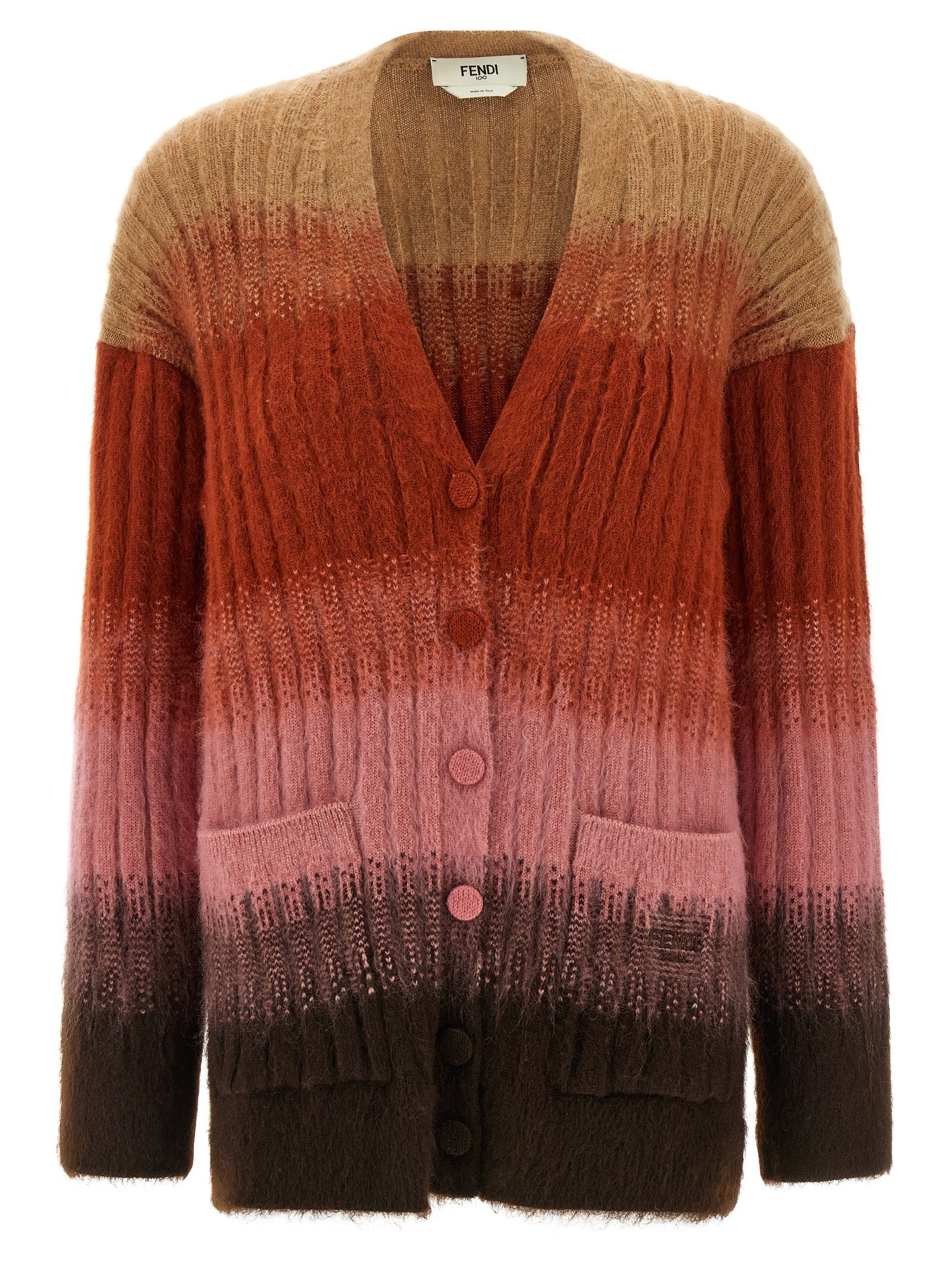 Fendi Women's Vanisé Knit Cardigan