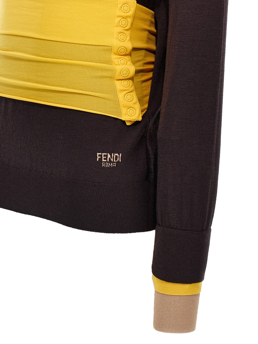 Fendi Women's Wool Turtleneck Sweater
