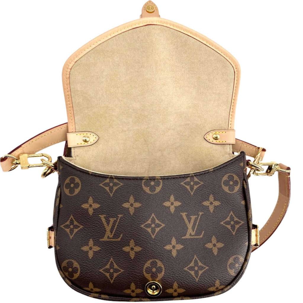 LOUIS VUITTON Monogram Saumur Burberry - Classic Crossbody in Excellent Condition