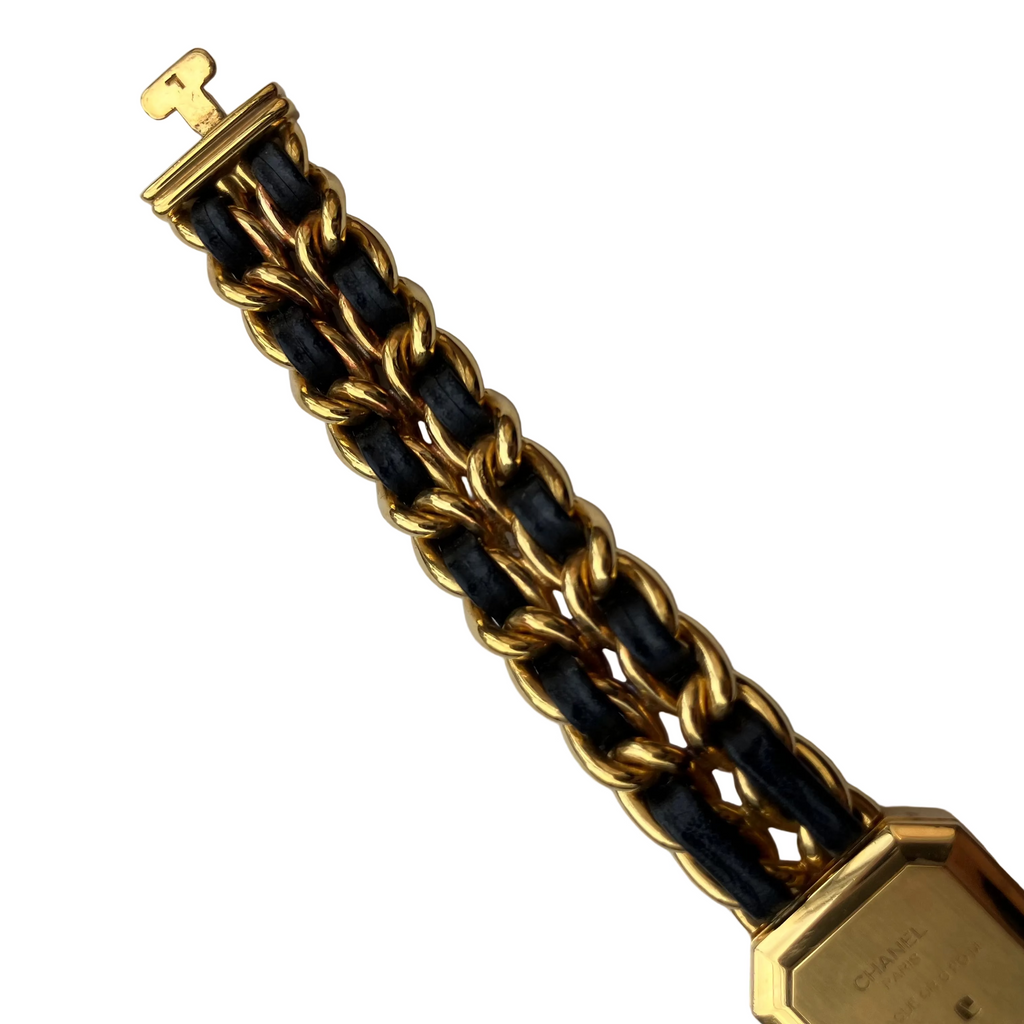 Chanel Premiere Quartz Watch Gold #L