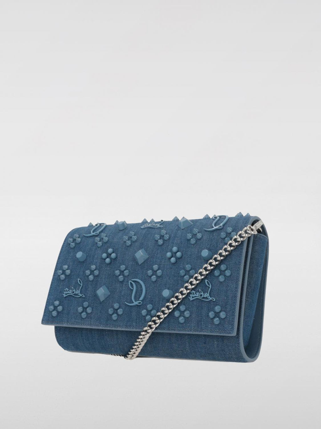 Christian Louboutin Clutch Woman Blue Woman