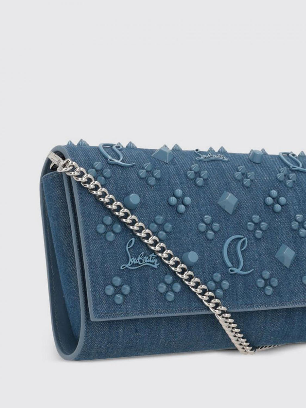 Christian Louboutin Clutch Woman Blue Woman