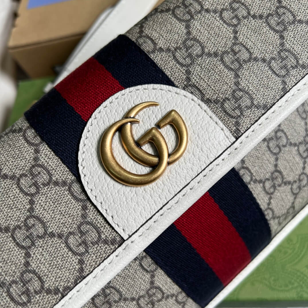 Gucci Chest Bag white meo  shoulder crossbody bag 674081