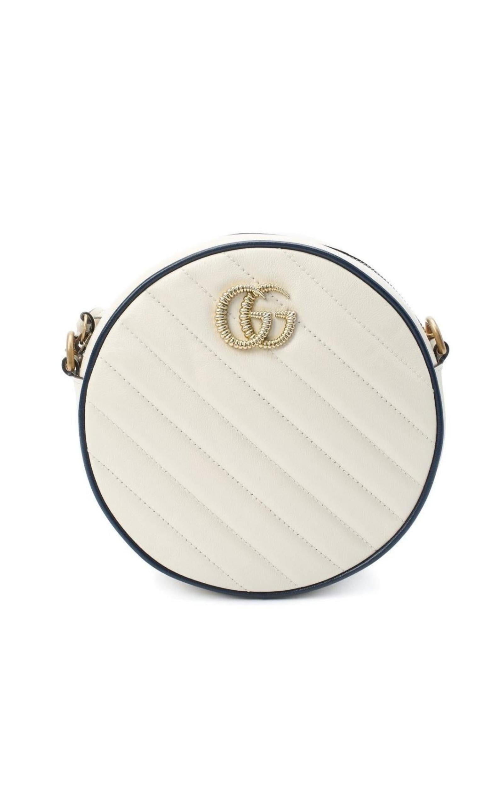 GG Marmont Round Shoulder Bag
