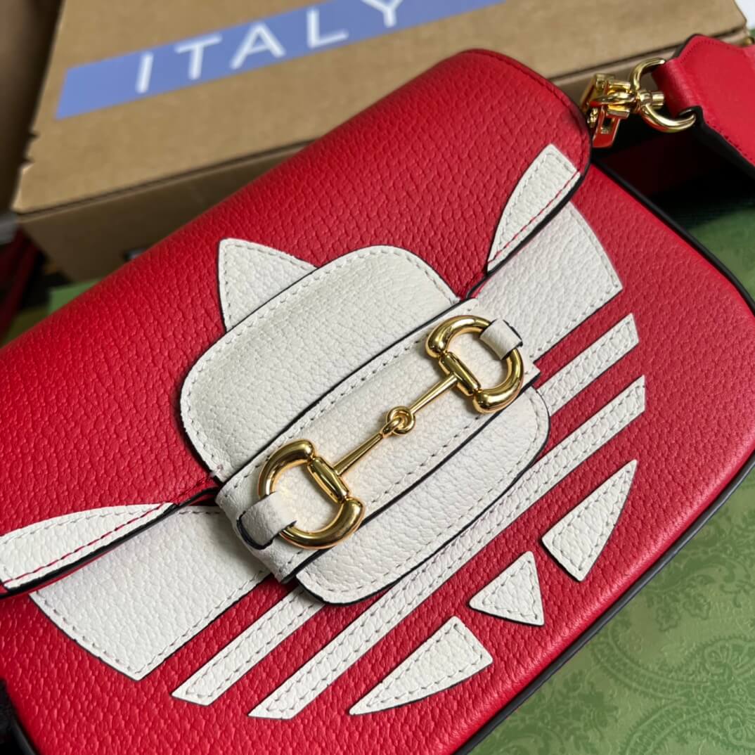 Gucci shoulder mini bag RED 658874