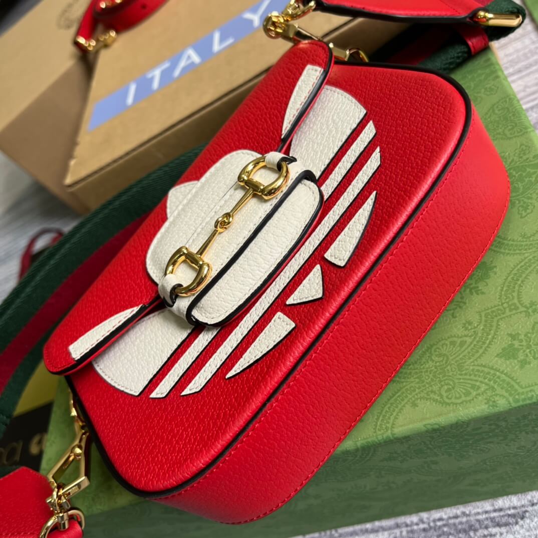 Gucci shoulder mini bag RED 658874
