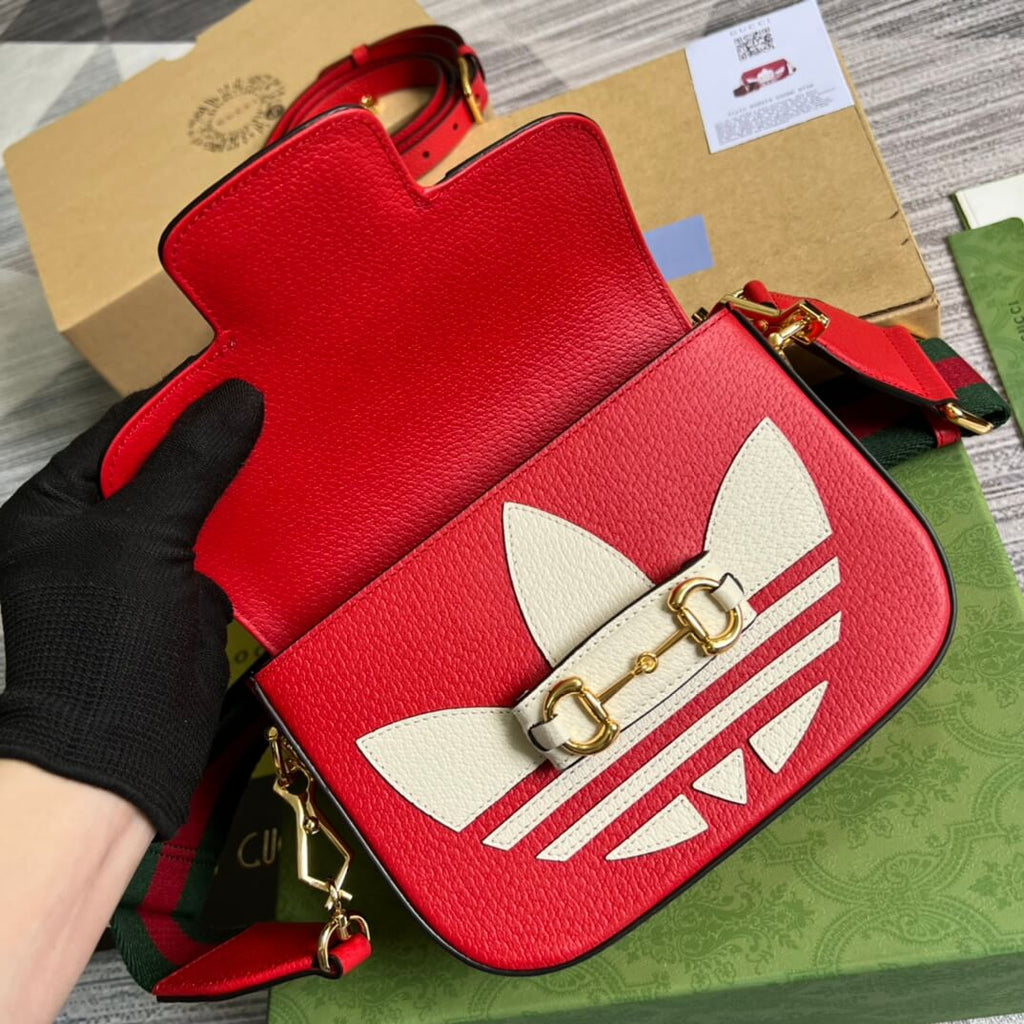 Gucci shoulder mini bag RED 658874