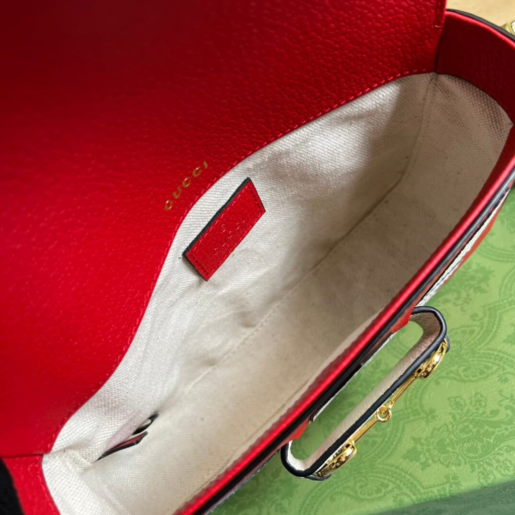 Gucci shoulder mini bag RED 658874