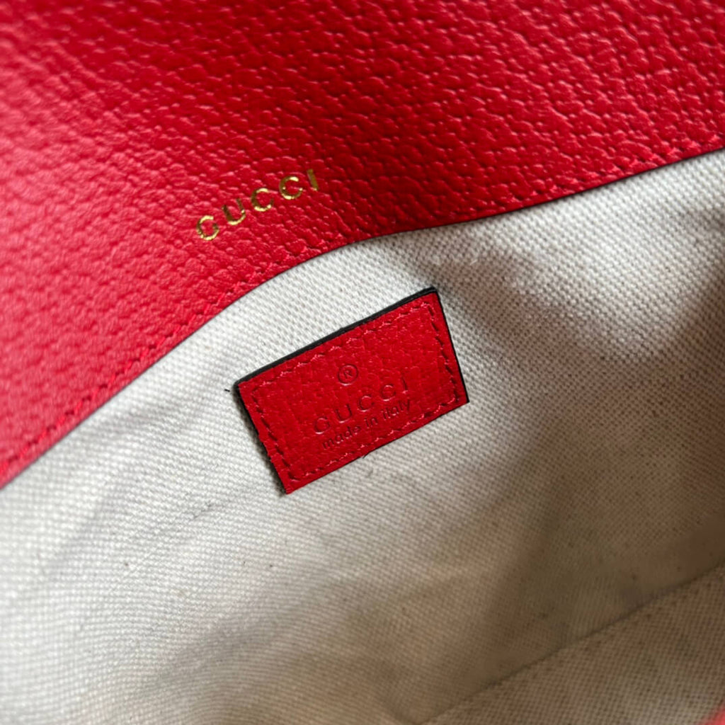 Gucci shoulder mini bag RED 658874