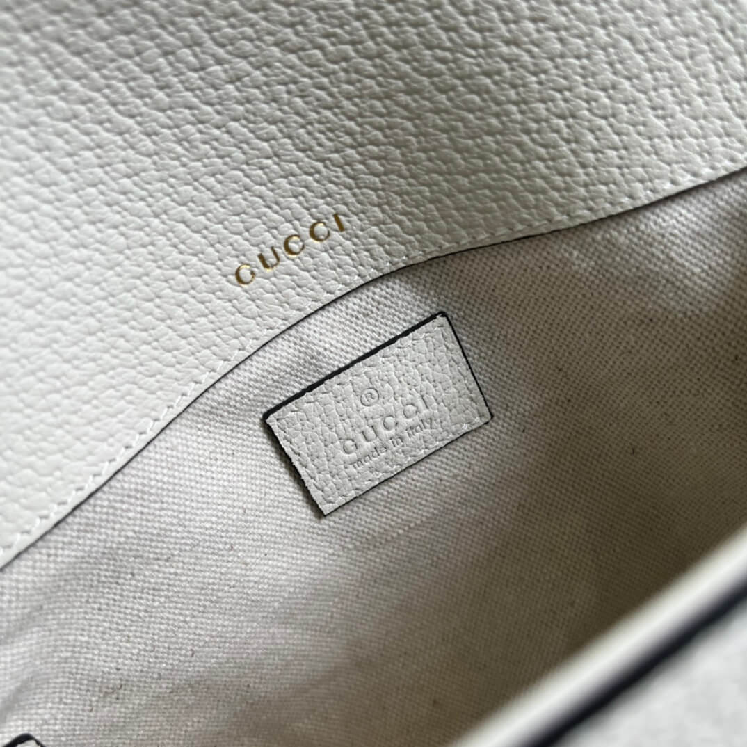 Gucci shoulder mini bag white 658874