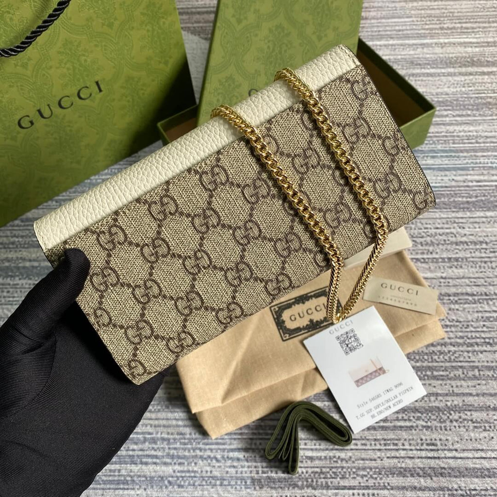 Gucci 546585 shoulder bag clutch bag wallet Free shipping white