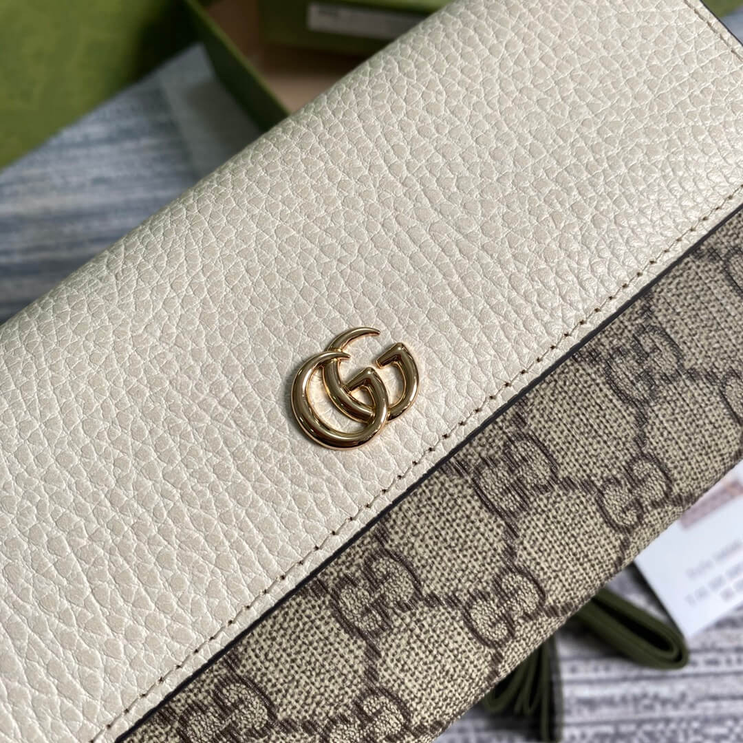 Gucci 546585 shoulder bag clutch bag wallet Free shipping white