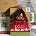 Gucci 702397 shoulder bag Handbag red adidas x