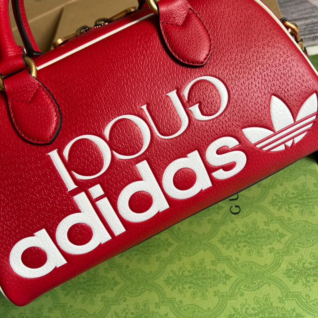 Gucci 702397 shoulder bag Handbag red adidas x