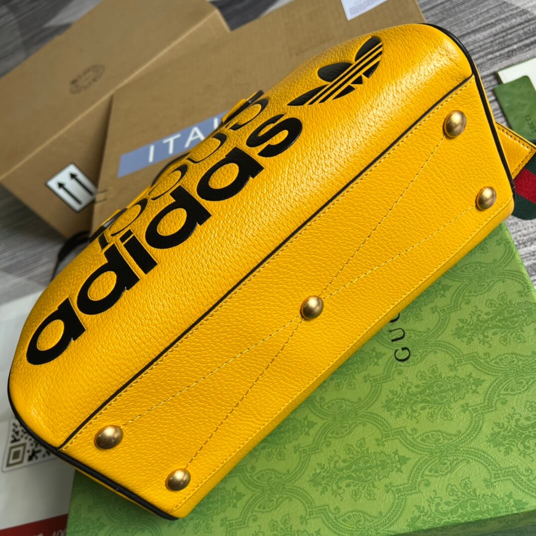 Gucci 702397 shoulder bag Handbag yellow adidas x