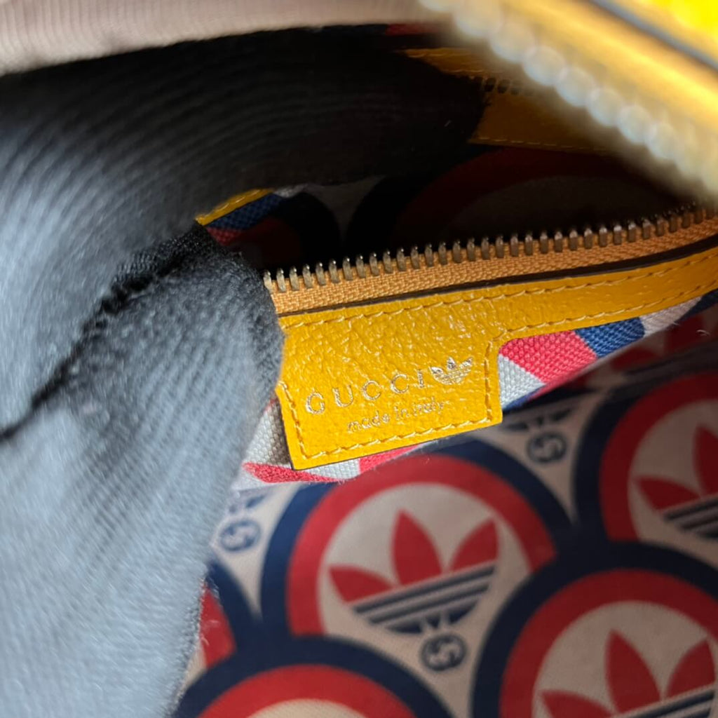Gucci 702397 shoulder bag Handbag yellow adidas x