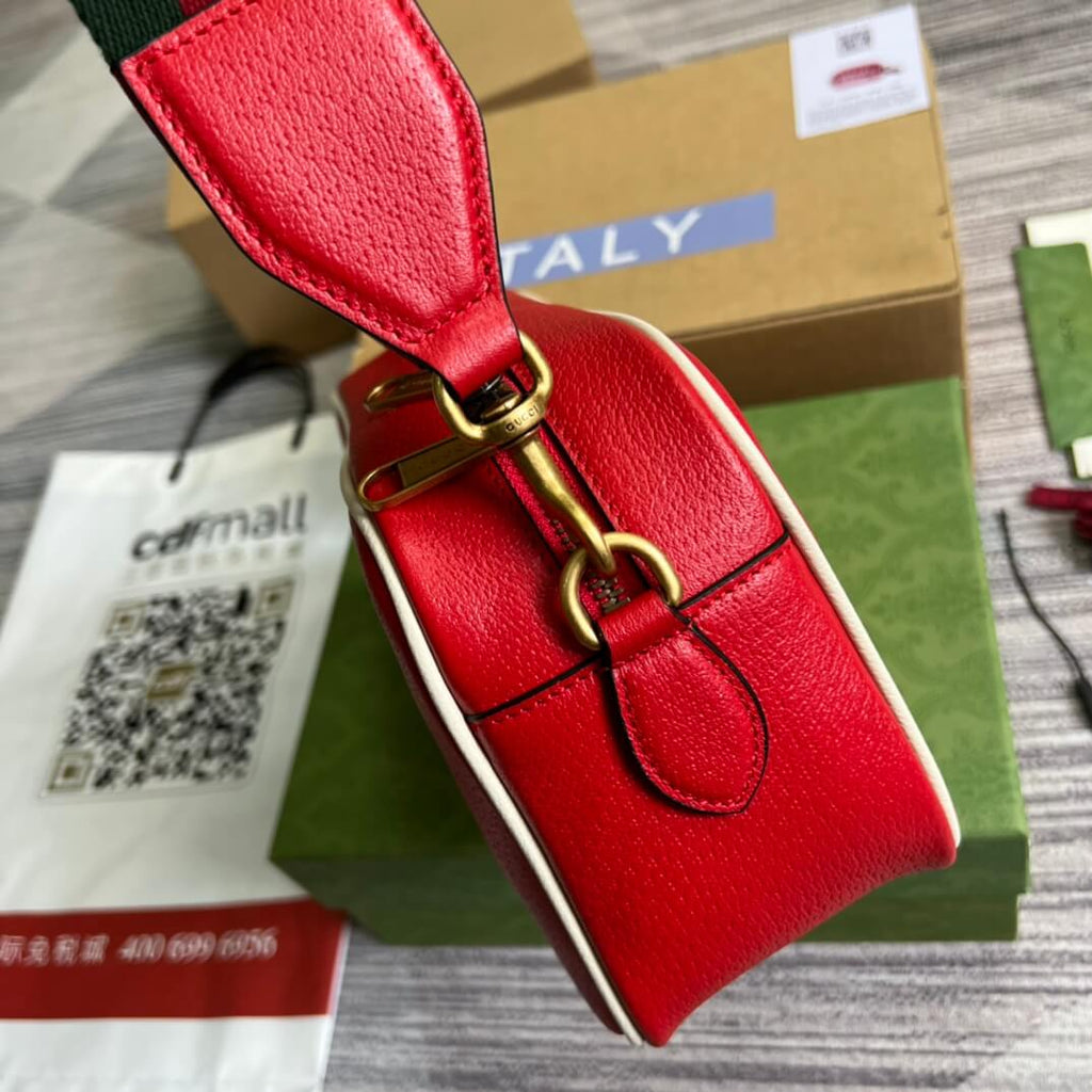 Gucci 702427 cross body bags shoulder bag Leather red