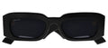Gucci GG 1426S 001 Rectangle Plastic Black Sunglasses with Grey Lens
