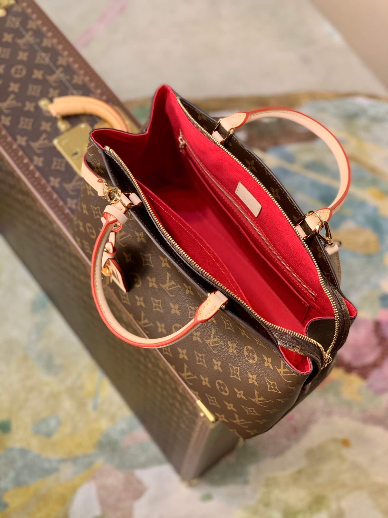 M45898 GRAND PALAIS MONOGRAM BROWN