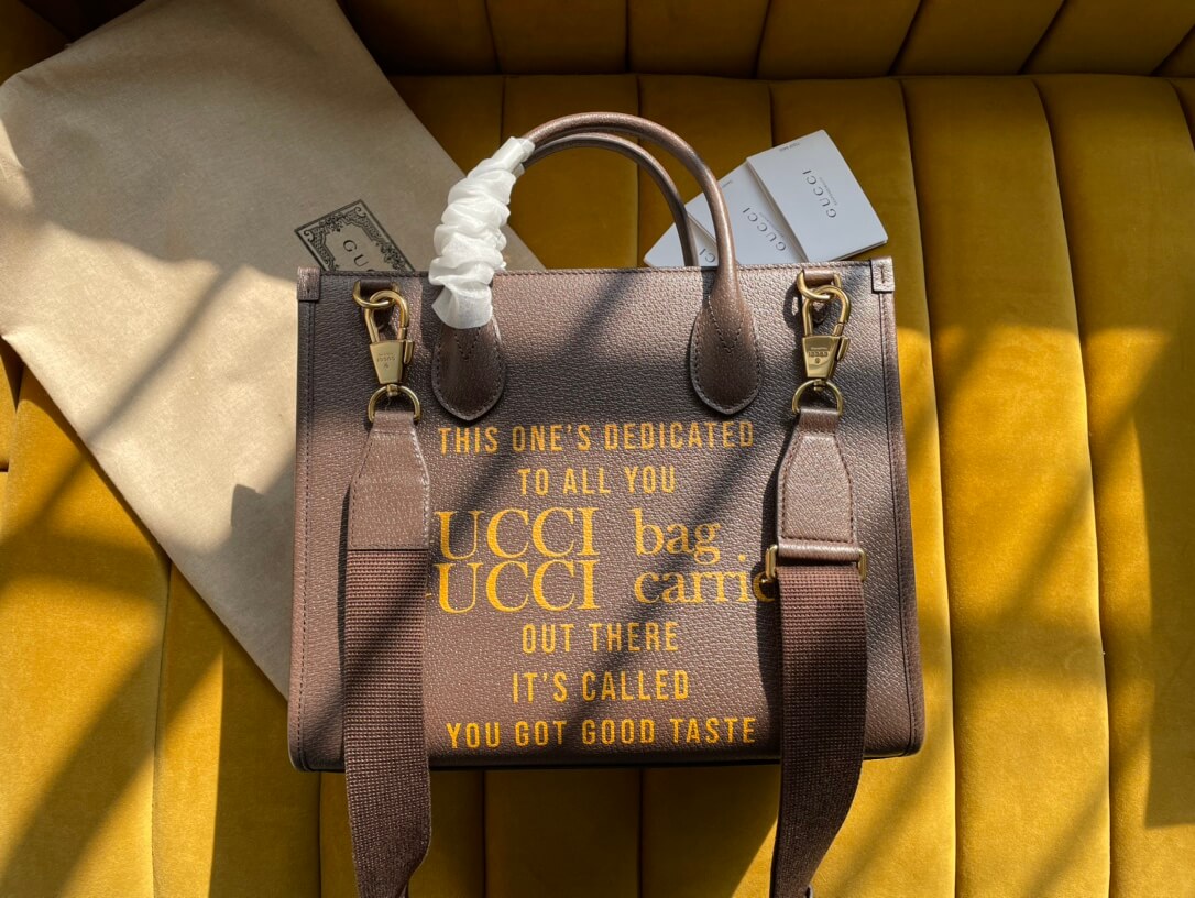 Gucci Small Tote Bag 680956 Dark Coffee